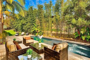 Premium Villa, Multiple Beds, Private Pool, Ocean View | Terrace/patio - Tropical 5BR La Jolla Retreat by NamaStay (La Jolla)