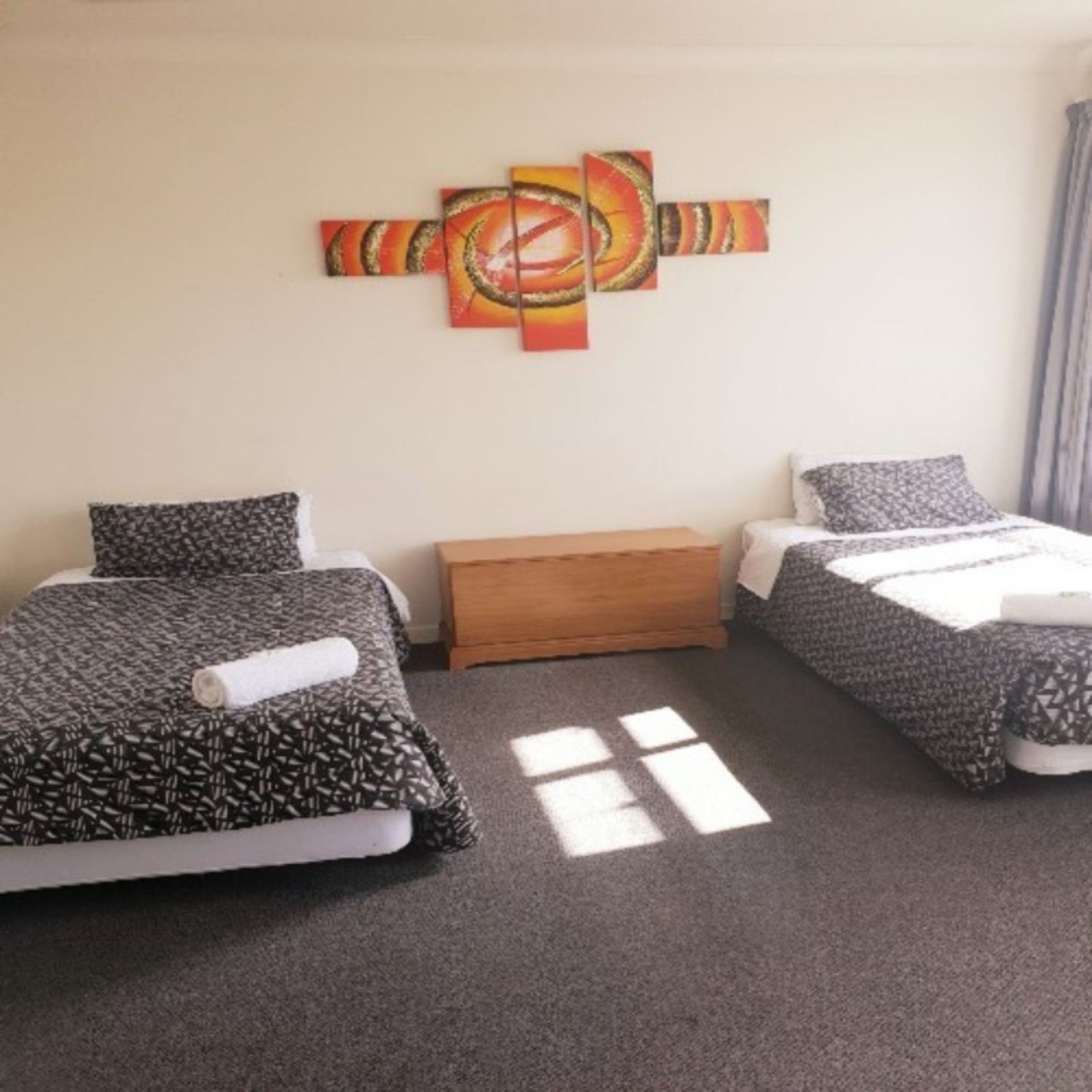 Familiekamer, gemeenschappelijke badkamer | Luxe beddengoed, gratis wifi, beddengoed