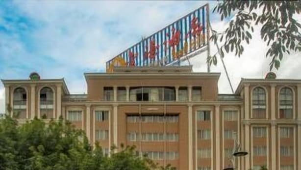 Front of property - Golden Harbor Hotel (Hezhou)