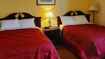 Standard Double Room, 2 Double Beds, Non Smoking | Living area