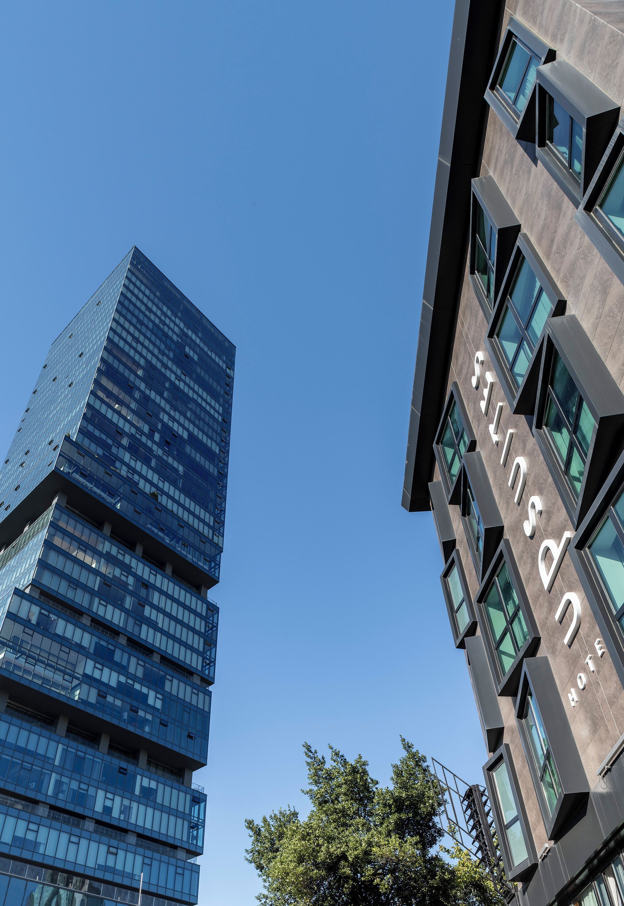 Façade de l’hébergement