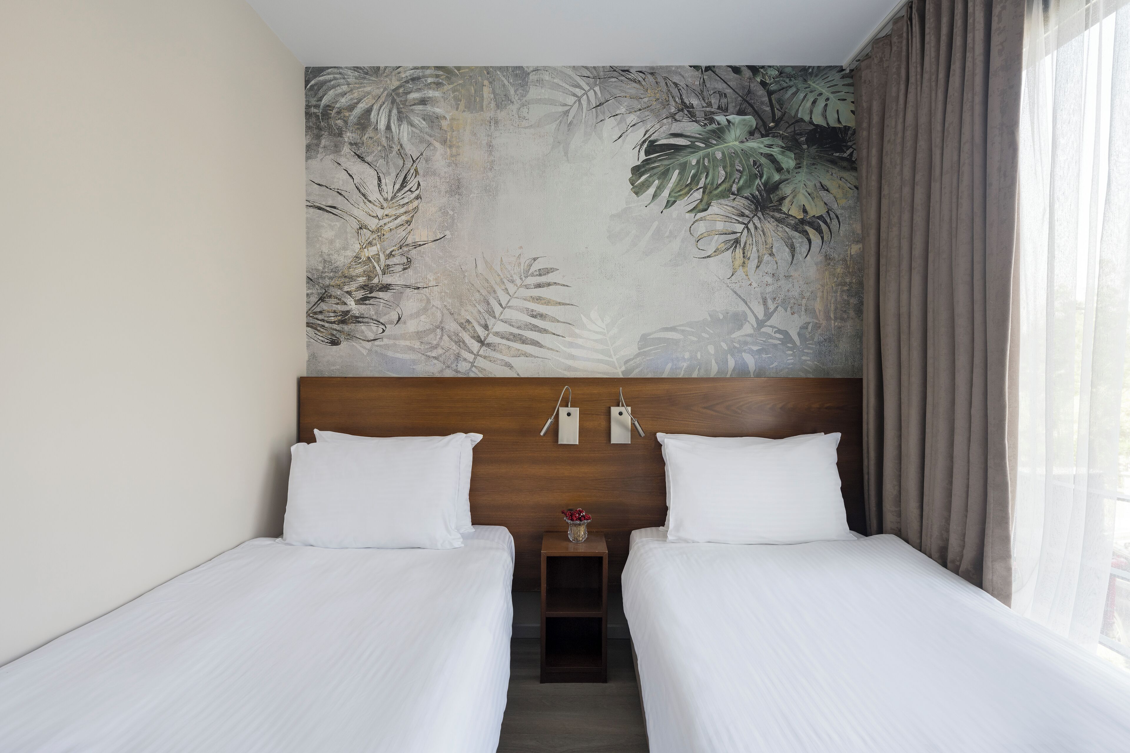 standard twin room, 1 bedroom | 1 bedroom, egyptian cotton sheets, premium bedding, minibar