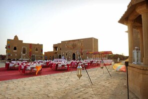 Espace mariage en plein air