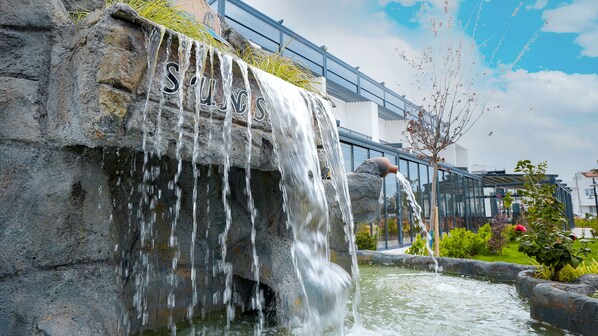 Fassade der Unterkunft