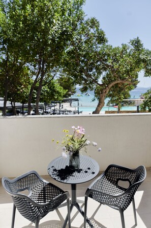 Double or Twin Room, Terrace, Sea Facing | Terrace/patio
