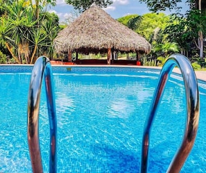 Outdoor pool - Cabañas El Potrero (Cosala)