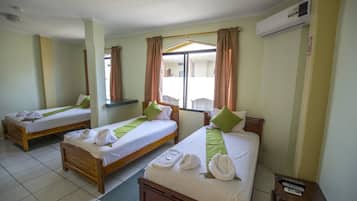 Triple Room | Egyptian cotton sheets, individually decorated, individually furnished