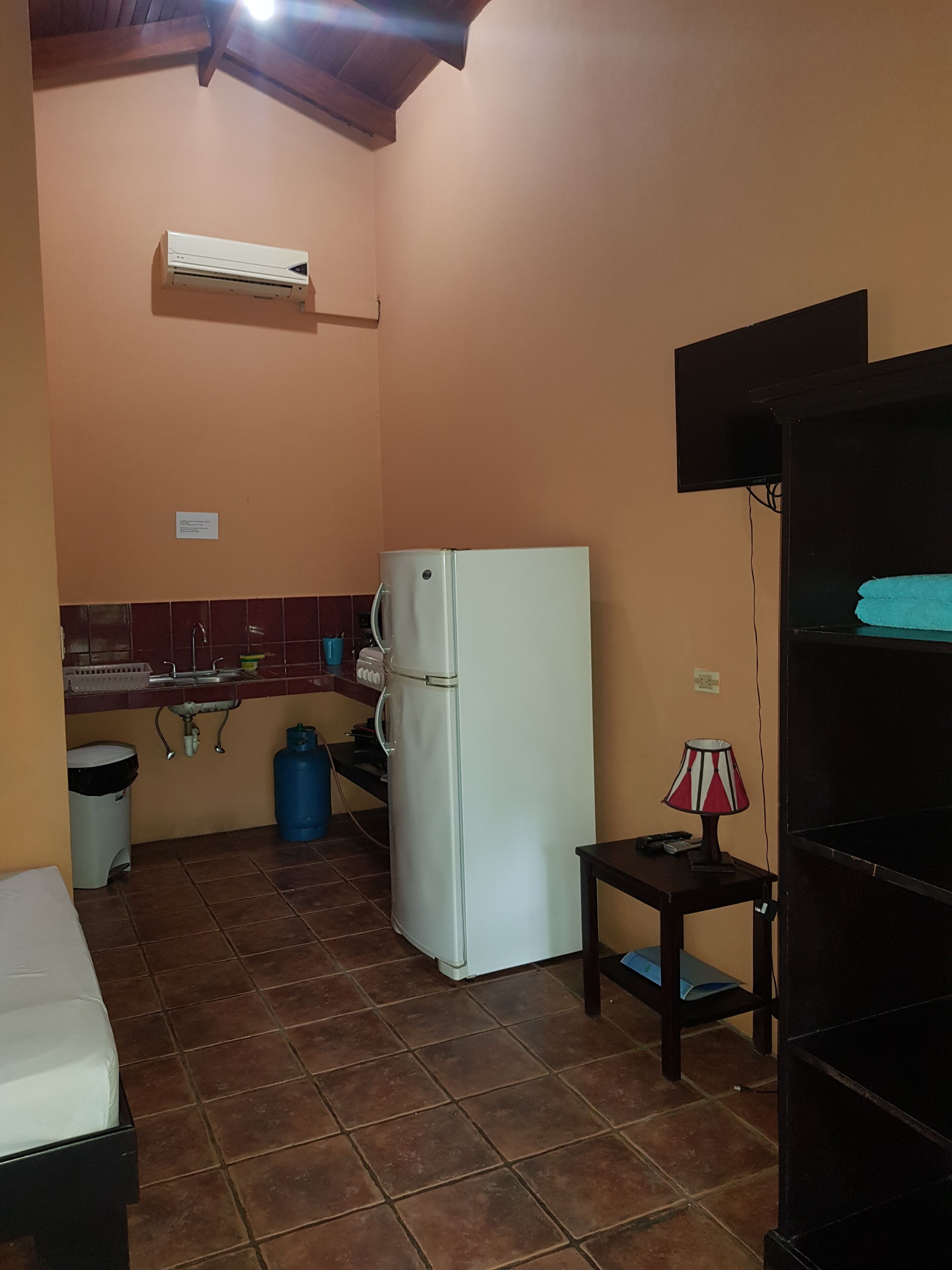 studio, kitchenette | private kitchenette | fridge