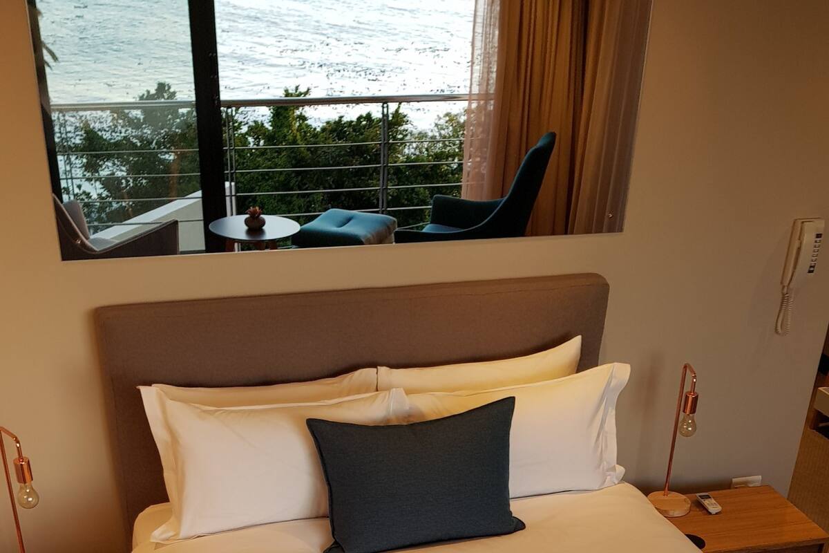 Premium bedding, Select Comfort beds, free minibar items, in-room safe