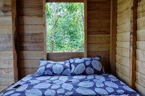 Basic-Ferienhütte, 1 Queen-Bett