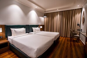 1 chambre, literie de qualité supérieure, couette en duvet d'oie