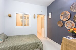 Departamento básico, varias camas, para no fumadores | Sala de estar