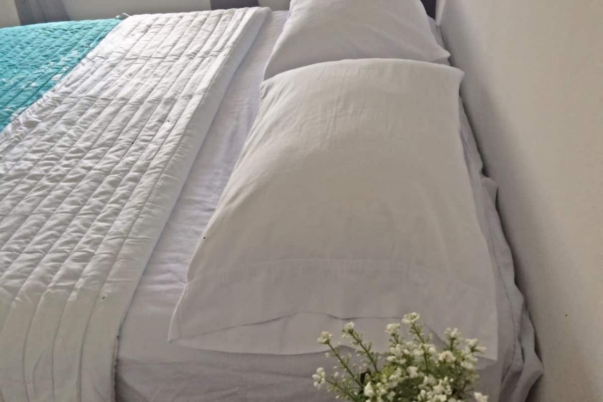 2 habitaciones y ropa de cama hipoalergénica