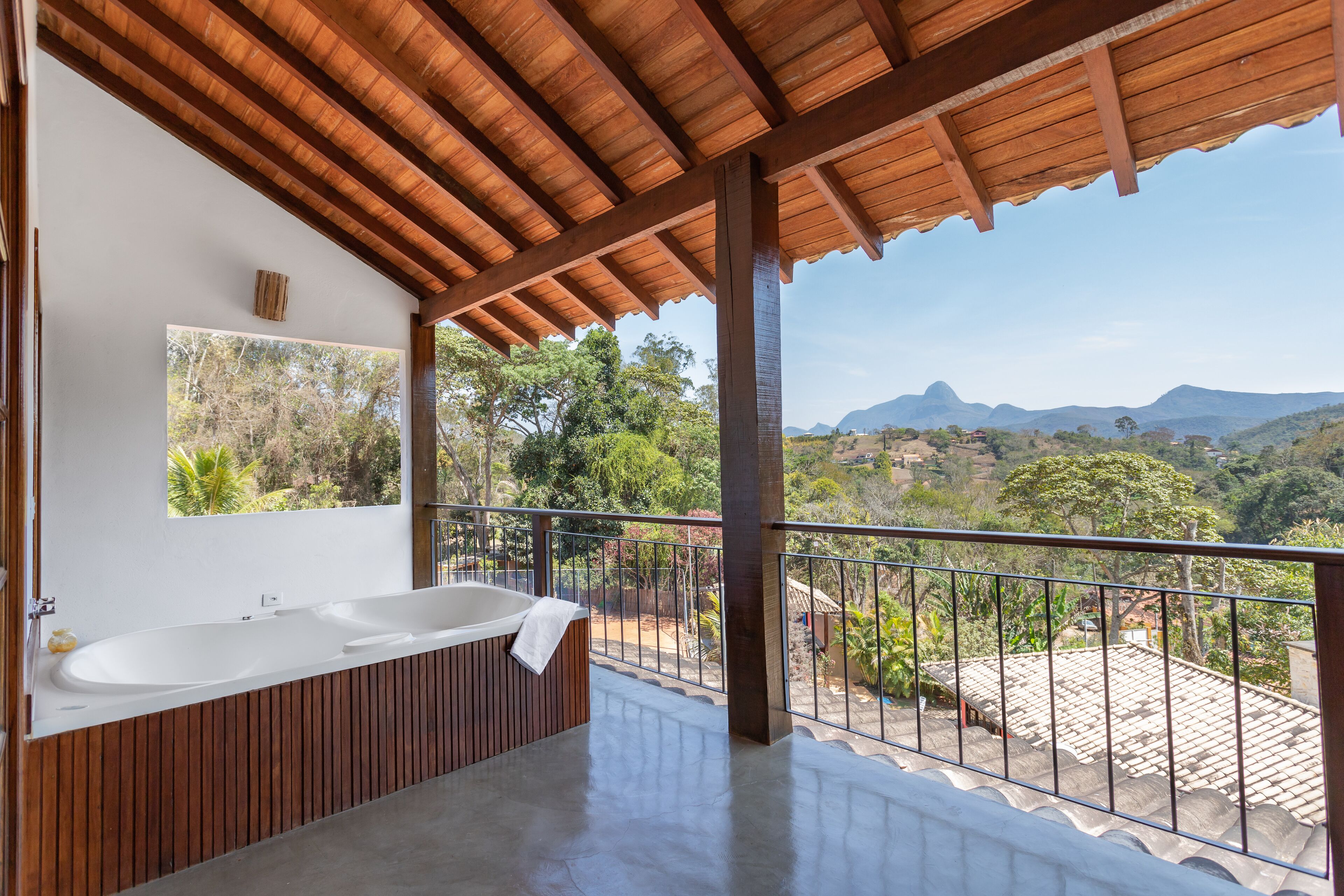 Luxury-Doppelzimmer | Blick vom Balkon