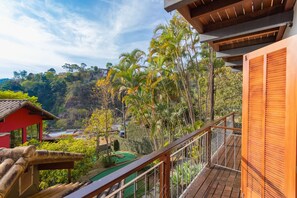 Deluxe-Doppelzimmer | Blick vom Balkon