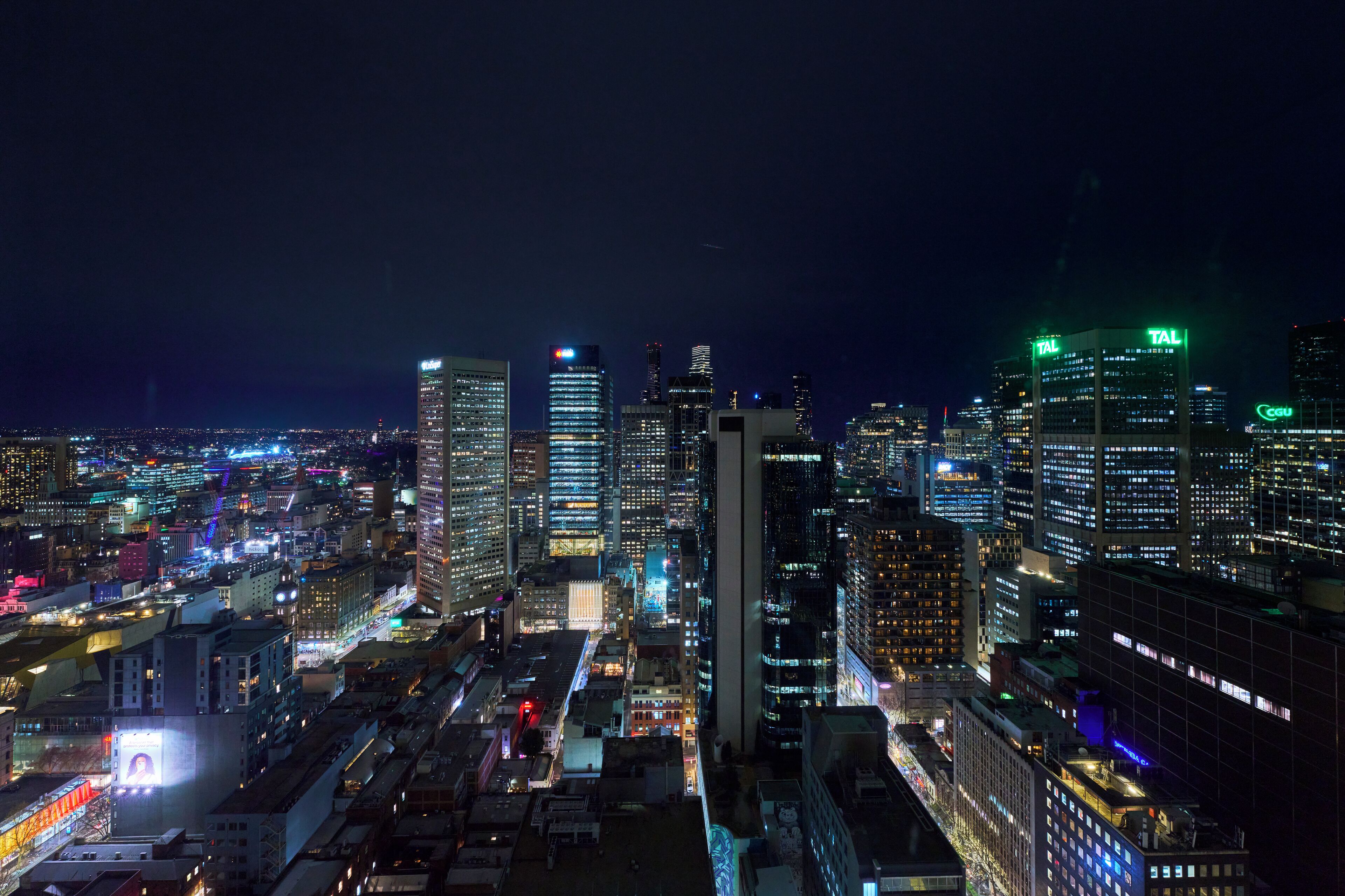 city view from property