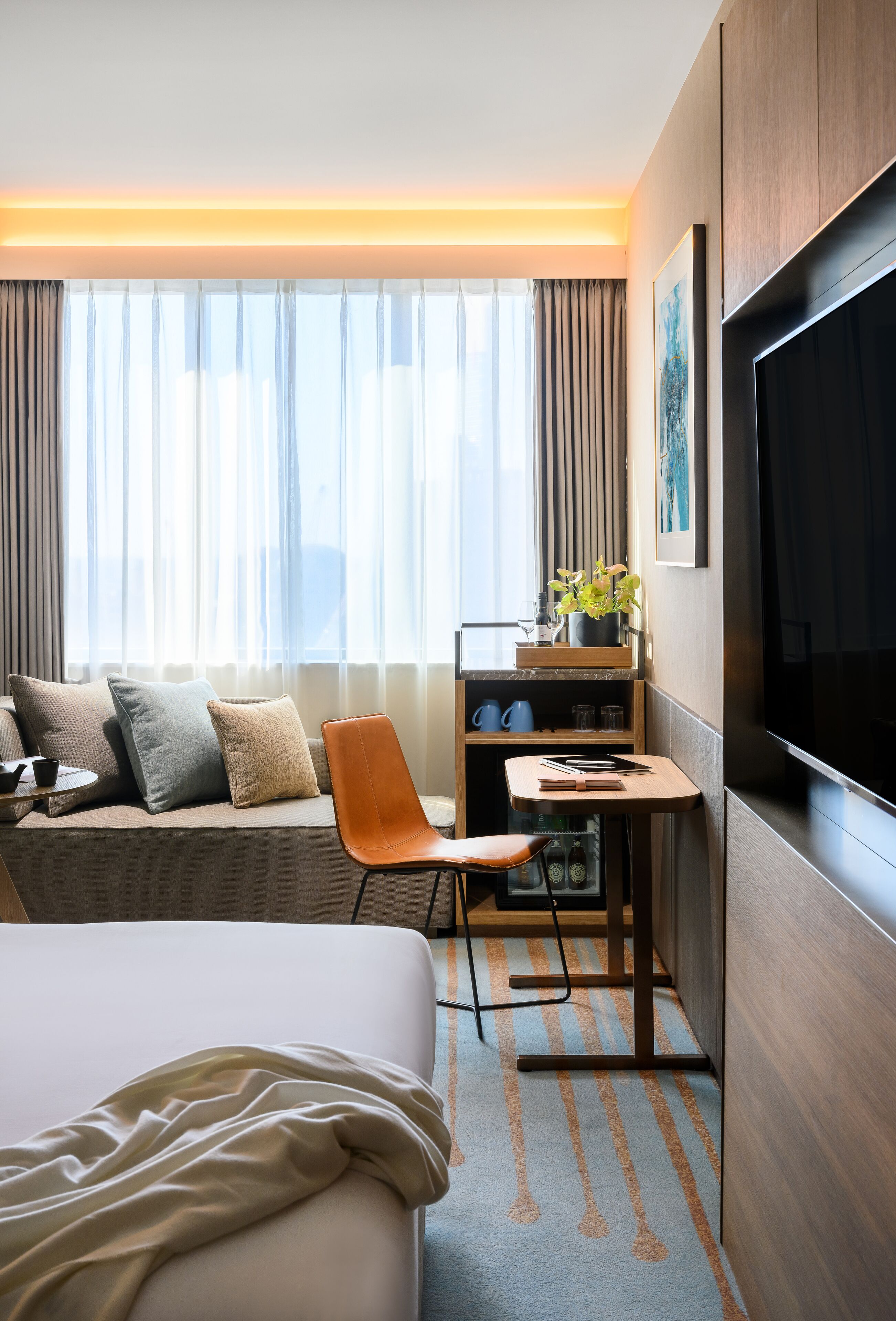 Quarto superior, 1 cama King | Vista do quarto