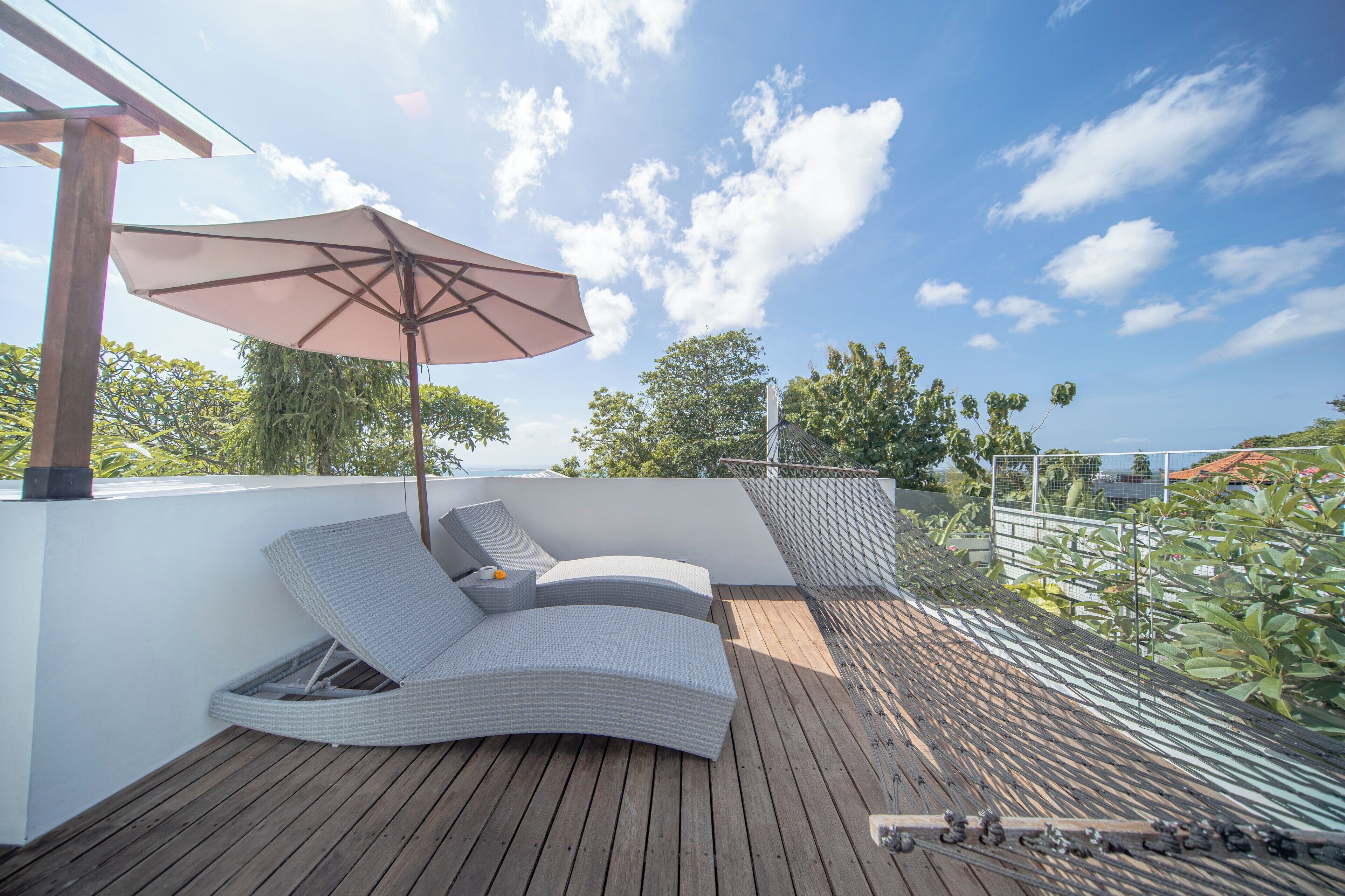 One Bedroom Private Pool Villa With Rooftop | View from room