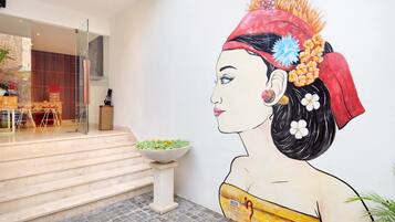 Entrada al alojamiento