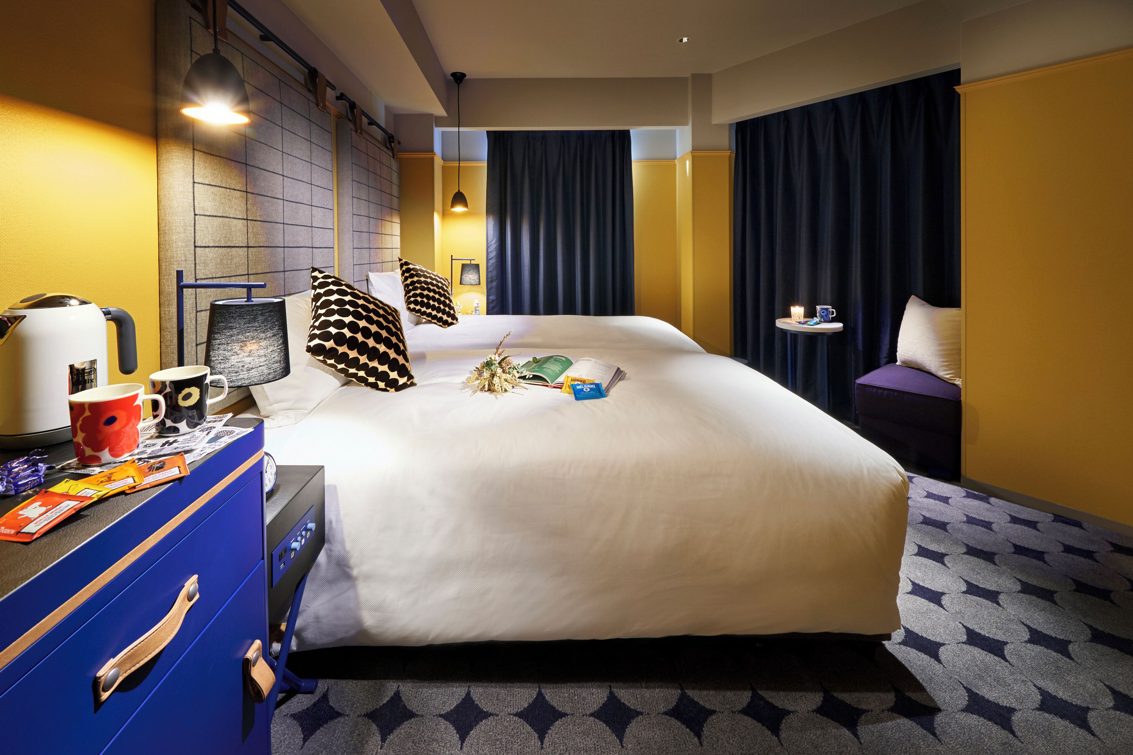 river side twin room, non smoking | down duvets, blackout curtains, free wifi, bed sheets