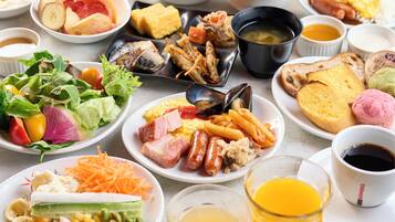 Daily English breakfast (JPY 2000 per person)