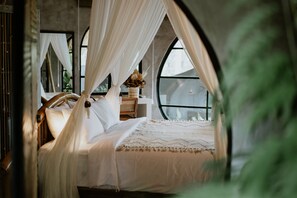 Villa, 1 slaapkamer (Bamboo Pool) | Uitzicht op de tuin
