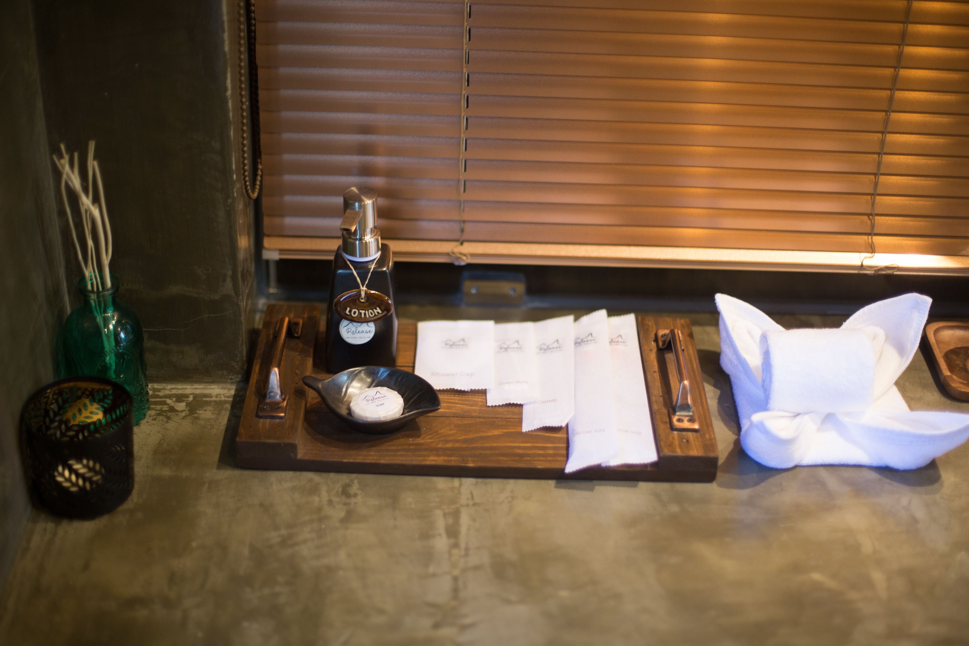 miksa pool villa | bathroom amenities | separate bathtub and shower, jetted bath, rainfall showerhead