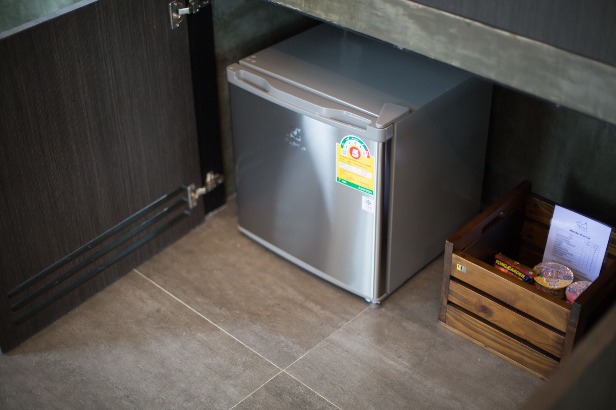 jitra pool villa | minibar