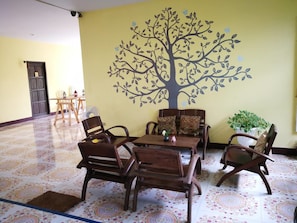 Lobby sitting area