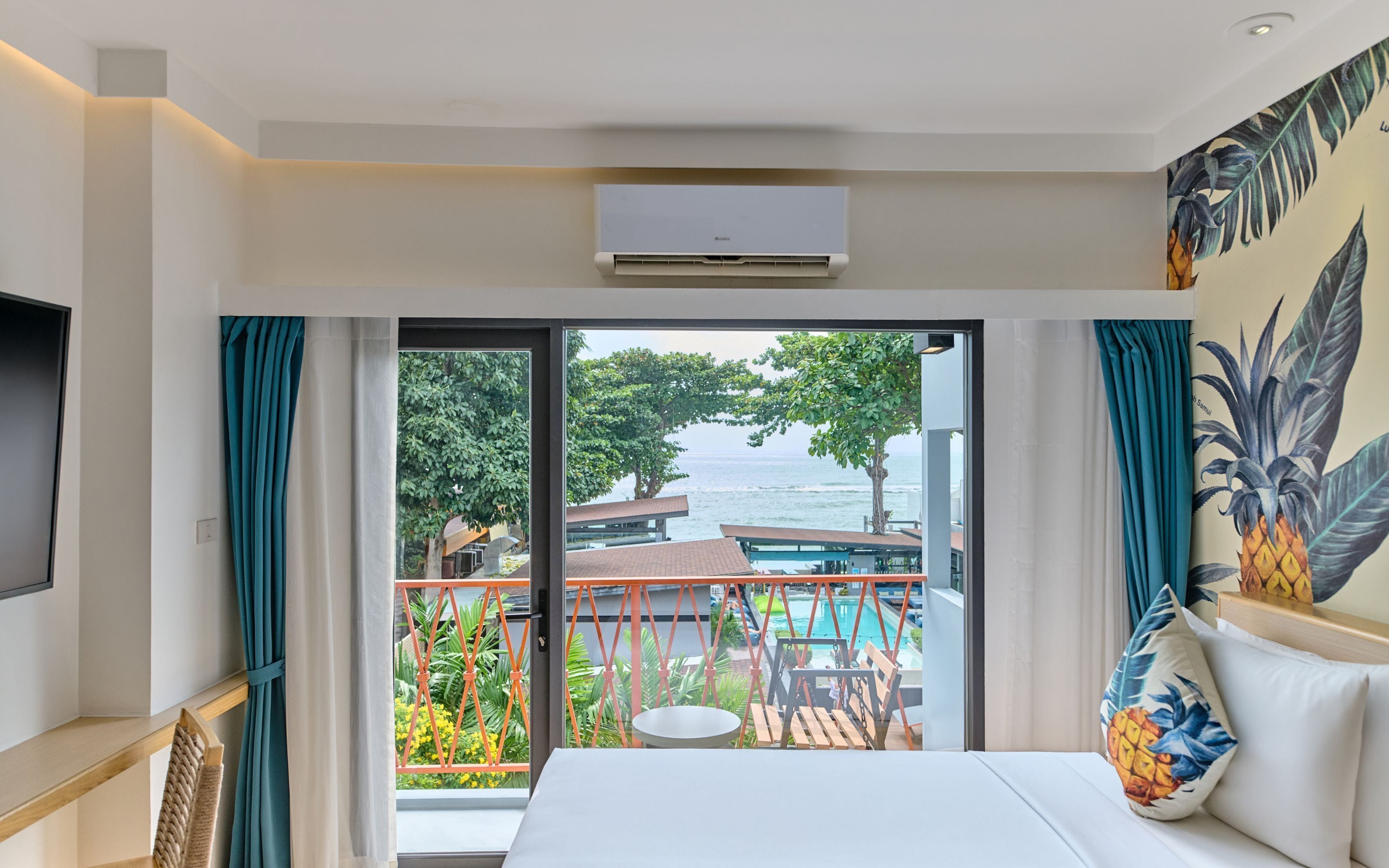Deluxe Twin Room, 2 Single Beds, Ocean View (or Double Room with Ocean View) | Beach/ocean view