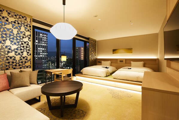 In-room safe, iron/ironing board, free WiFi, bed sheets - Hotel Intergate Hiroshima (Hiroshima)