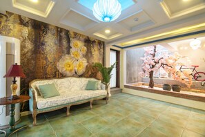 Lobby sitting area
