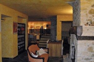 Sala de estar en el lobby