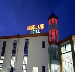 Front of property – evening/night - Rose Land Apartment Hotel (Naypyidaw)