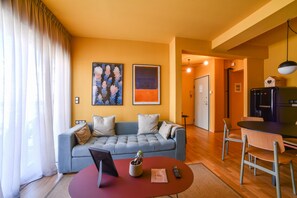 Living area - Olala Kolonaki Boutique Apartment (Athens)