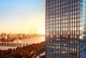 Blick von der Unterkunft