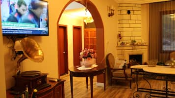 Sala de estar en el lobby