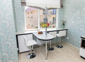 Blackout curtains, iron/ironing board, free WiFi