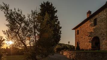 Facciata della struttura