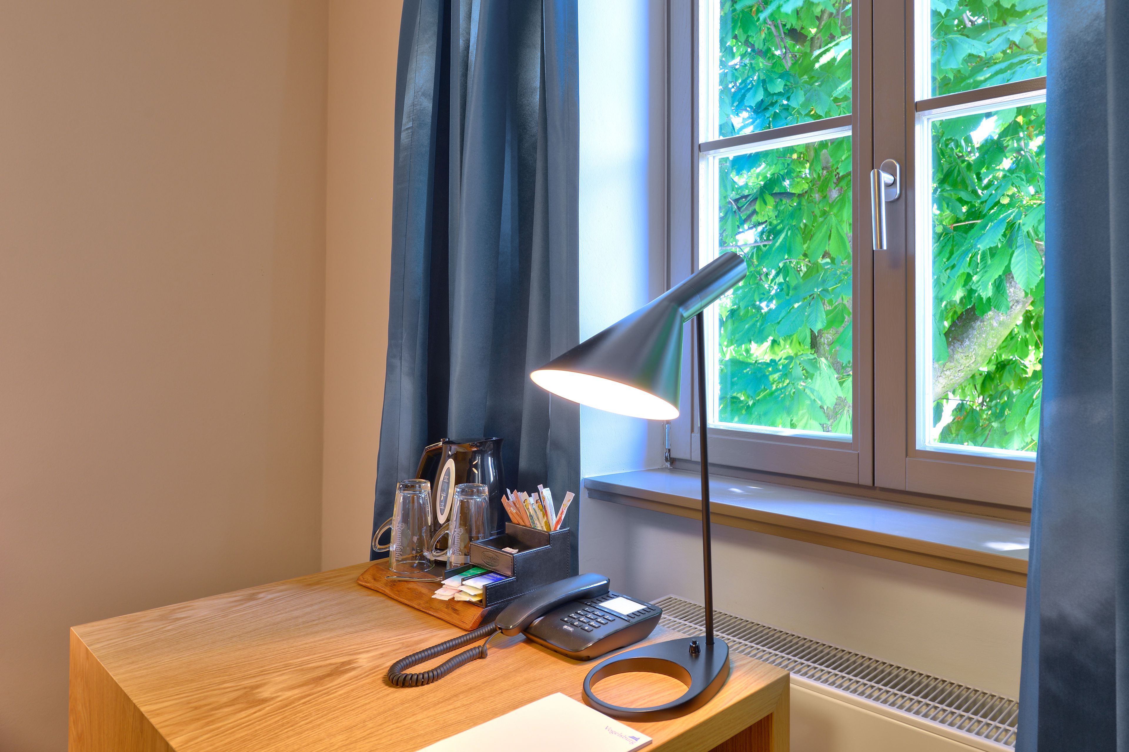 in-room safe, desk, blackout curtains, soundproofing