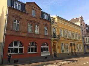 Façade de l’hébergement