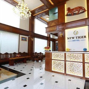 Check-in/check-out kiosk - New Tiger Hotel (Mandalay)