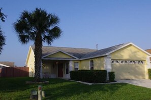 Fassade der Unterkunft