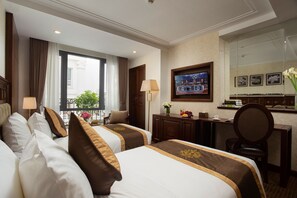 Junior Room, 2 Twin Beds, City View | City view - Rex Hanoi Hotel (Hanoi)