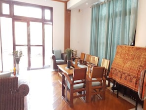 Lobby sitting area