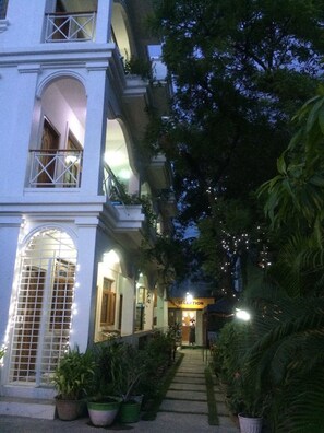 Overnattingsstedets uteområder