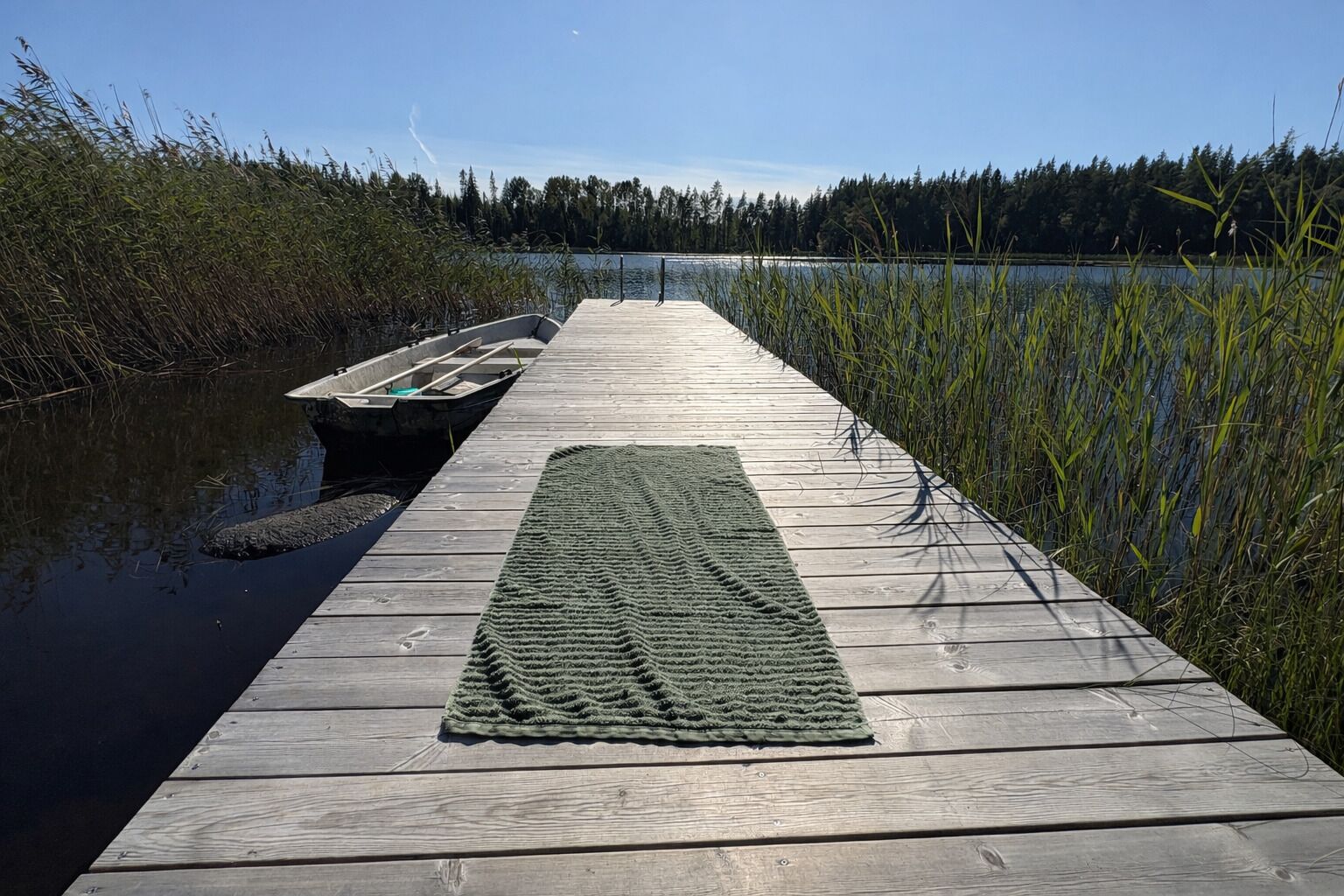 Privat strand i närheten