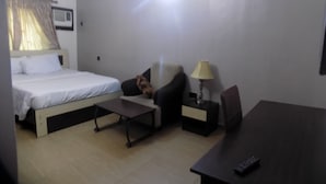 디럭스룸, 더블침대 1개 | 무료 WiFi, 침대 시트