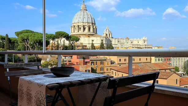 Apartment, Multiple Beds, City View (Saint Peter's Bright Apartment) | Balcony - Saint Peter's Bright Apartment (Rome)