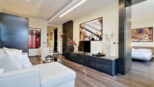 Hus - 2 dobbeltsenge - byudsigt (Vittoria Luxury Apartment) | 2 soveværelser, gratis Wi-Fi, individuelt design, individuel indretning